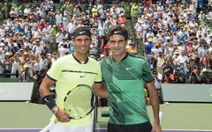 Ảnh: Roger Federer đánh bại Nadal để giành ngôi vô địch Miami mở rộng 2017