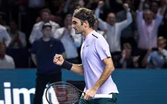 Thắng nhàn Goffin, Federer thẳng tiến vào chung kết Basel mở rộng 2017