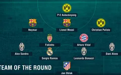 Đội hình tiêu biểu Champions League: Không thể thiếu Neymar!