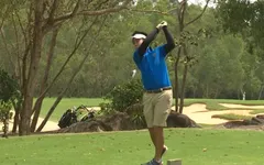Các VĐV Việt Nam thi đấu khởi sắc tại vòng 2 giải Golf Faldo Series châu Á 2017