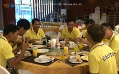 Các VĐV hài lòng về công tác hậu cần tại VTV Cúp Tôn Hoa Sen 2017