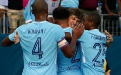 Manchester City giành thắng lợi dễ dàng trước Tottenham ở International Champions Cup