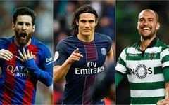Messi và Cavani dẫn đầu tốp ghi bàn châu Âu
