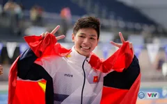 Kình ngư 15 tuổi Nguyễn Hữu Kim Sơn bất ngờ giành Vàng, phá kỷ lục SEA Games