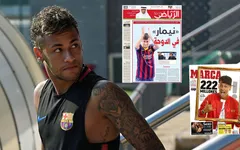 Neymar kiểm tra y tế tại PSG trong ngày 31/7
