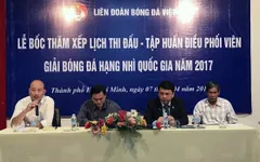 16 đội tham dự giải hạng Nhì Quốc gia 2017, tranh 3,5 suất thăng hạng