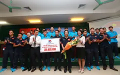 LĐBĐVN tổ chức gặp mặt chúc mừng đội tuyển U15 quốc gia