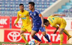 Thay đổi lịch thi đấu nhiều trận đấu V.League 2017 do ảnh hưởng của bão số 10