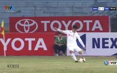 VIDEO: Cú sút phạt tuyệt đẹp của Quang Hải vào lưới Than Quảng Ninh
