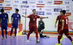 ĐT futsal Việt Nam giành chiến thắng với số bàn thắng kỷ lục trước ĐT Philippines