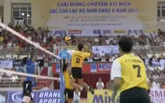 Giải vô địch bóng chuyền các CLB nam châu Á 2017: Giành chiến thắng thuyết phục, ĐT Việt Nam đoạt ngôi đầu bảng