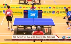 Các tay vợt kỳ cựu nhận định về SEA Games 29