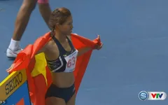 VIDEO SEA Games 29: Về nhất chung kết 100m rào, Yến Hoa giành HCV đầu tiên trong ngày cho Đoàn TTVN