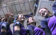 Đội Suwon chuẩn bị trước Giải bóng chuyền nữ quốc tế VTV Cup Tôn Hoa Sen 2017