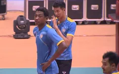 CLB bóng chuyền Air Force - ĐT Thái Lan thu nhỏ