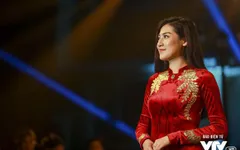 MC Tú Anh đấu giá áo dài dát vàng trong đêm từ thiện "Qui E Ora" vì Trái tim cho em