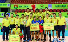 ẢNH: Đánh bại CLB Biên Phòng, CLB TP.HCM đoạt chức vô địch bóng chuyền nam Siêu cúp Quốc gia 2017