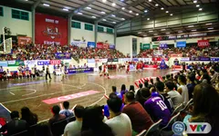 ẢNH: Thang Long Warriors lần thứ ba chiến thắng tại trận derby bóng rổ Thủ đô
