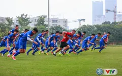 VIDEO: ĐT Việt Nam tập luyện cho trận gặp ĐT Afghanistan với đầy đủ quân số