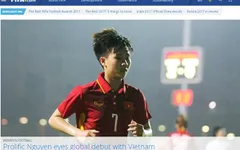 Tuyết Dung lên trang chủ FIFA