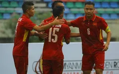 Thắng đậm U18 Philippines, U18 Việt Nam vươn lên dẫn đầu bảng B