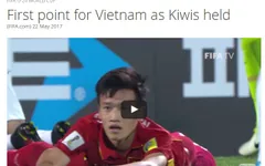 FIFA khen ngợi trận hòa lịch sử của U20 Việt Nam