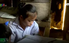 Hoàn cảnh khó khăn của cô bé nghèo không cha