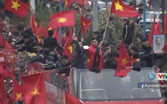 VIDEO: Những hình ảnh đẹp và xúc động trong lễ đón ĐT U23 Việt Nam