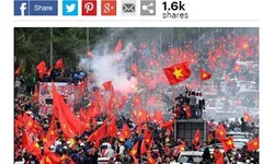 Báo châu Âu đưa tin về lễ đón lịch sử đội tuyển U23 tại Việt Nam