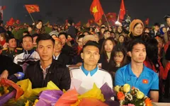 Tỉnh ủy Nghệ An chào đón các cầu thủ U23 Việt Nam - Công Phượng, Xuân Mạnh, Văn Đức