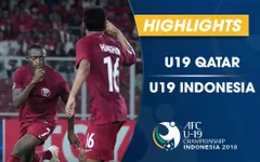 VIDEO: Tổng hợp trận đấu U19 Qatar 6-5 U19 Indonesia (Bảng A VCK U19 châu Á 2018)