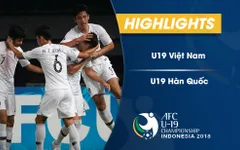 VIDEO: Tổng hợp diễn biến U19 Việt Nam 1-3 U19 Hàn Quốc (Bảng C VCK U19 châu Á 2018)