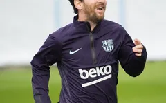 Messi tung tăng tập, hẹn trở lại vào cuối tuần
