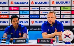 AFF Cup 2018: HLV ĐT Myanmar háo hức chờ trận đấu gặp ĐT Việt Nam