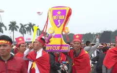 Hà Nội rực sắc đỏ trong ngày diễn ra chung kết AFF Cup 2018