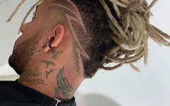 Neymar trình làng kiểu tóc độc đáo spaghetti