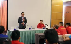 Đại sứ Việt Nam tại Qatar thăm và động viên ĐT Việt Nam