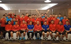 Thầy trò HLV Park Hang Seo gửi lời chúc mừng năm mới 2019 tới người hâm mộ