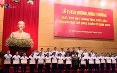 Bộ Quốc phòng tuyên dương HLV, VĐV tiêu biểu năm 2017