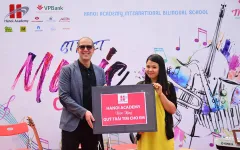 Chợ phiên Hanoi Academy 2018 gây quỹ từ thiện chương trình Trái tim cho em