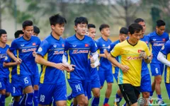 ẢNH: ĐTQG Việt Nam tập luyện trước trận gặp Jordan