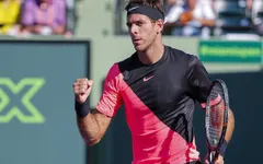 Vòng 4 Miami mở rộng 2018: Del Potro đánh bại Krajinovic