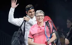 Roger Federer - Bill Gates đánh đôi gây quỹ từ thiện