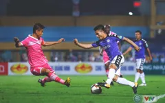 ẢNH: Hoà CLB Sài Gòn, CLB Hà Nội duy trì ngôi đầu bảng