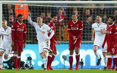 VIDEO tổng hợp trận đấu: Swansea 1-0 Liverpool