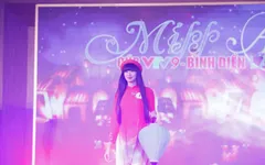 "Thiên thần" Sabina và Trà Giang đoạt danh hiệu VĐV mặc áo dài đẹp nhất tại Cúp VTV9 Bình Điền 2018