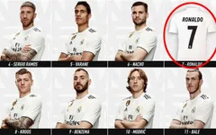 C.Ronaldo "mất tích" trong chiến dịch quảng bá áo đấu của Real Madrid