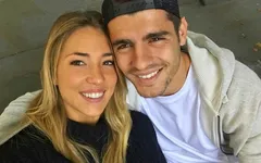 “Thất sủng” tại Chelsea, Morata vẫn được cô vợ xinh đẹp động viên