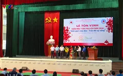 Khánh Hòa tôn vinh người hiến máu tình nguyện