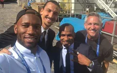 Tác nghiệp tại FIFA World Cup™ 2018, Drogba hội ngộ 3 cựu danh thủ
